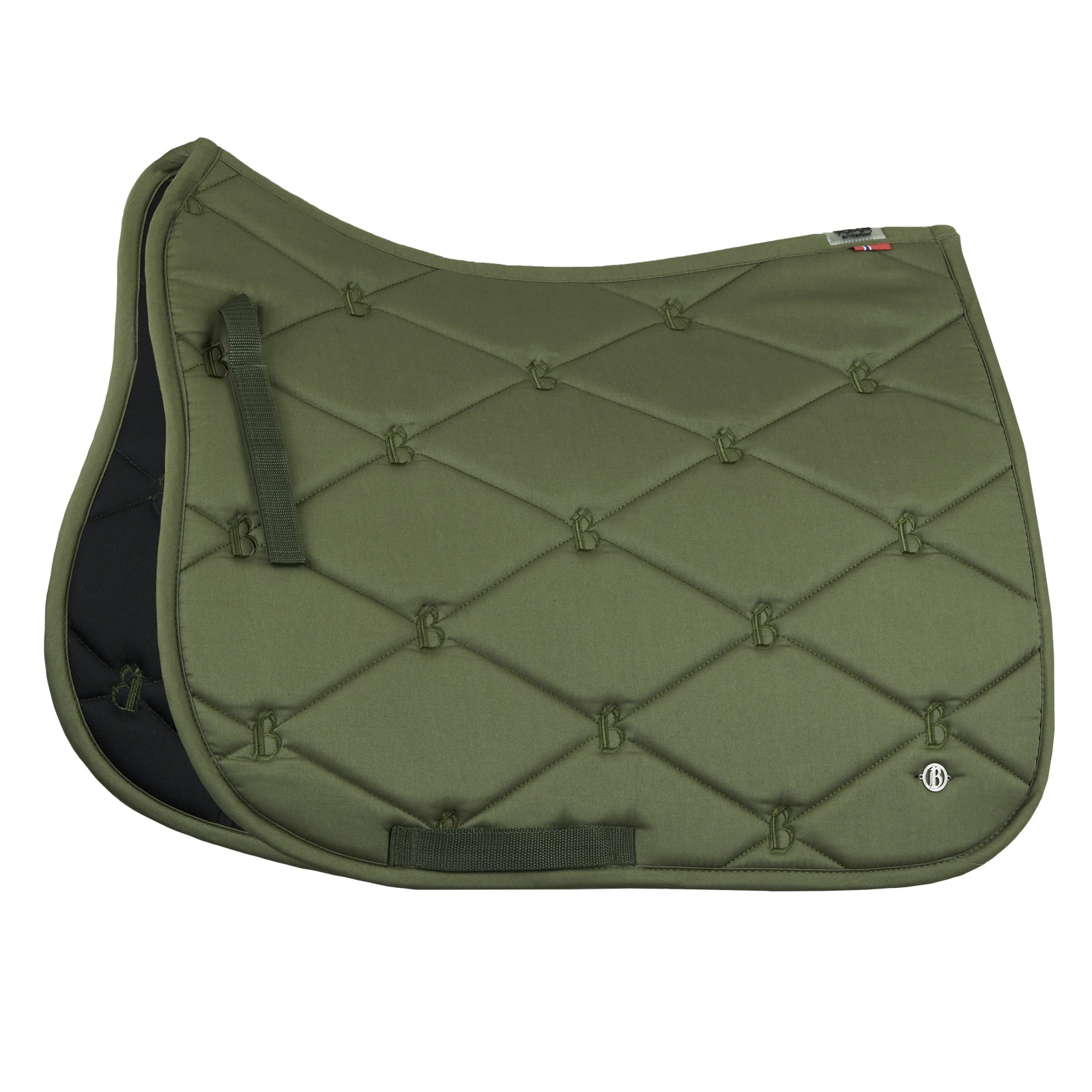 B Vertigo Laurel Quick Dry Dressage Saddle Pad - Dark Navy 11 B Vertigo Laurel Quick Dry Dressage Saddle Pad - Dark Navy - Image 9