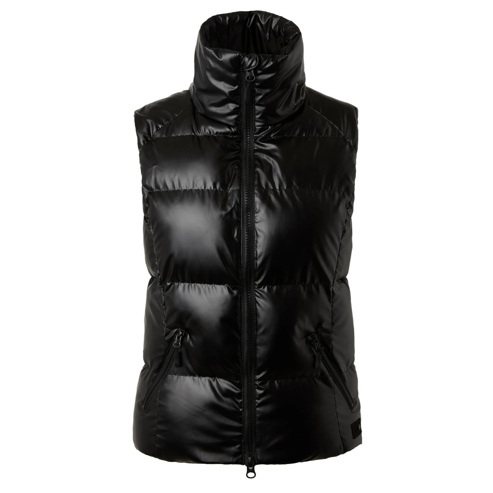 Horze Rianna Womens Shine Padded Vest - Black 3 Horze Rianna Womens Shine Padded Vest - Black