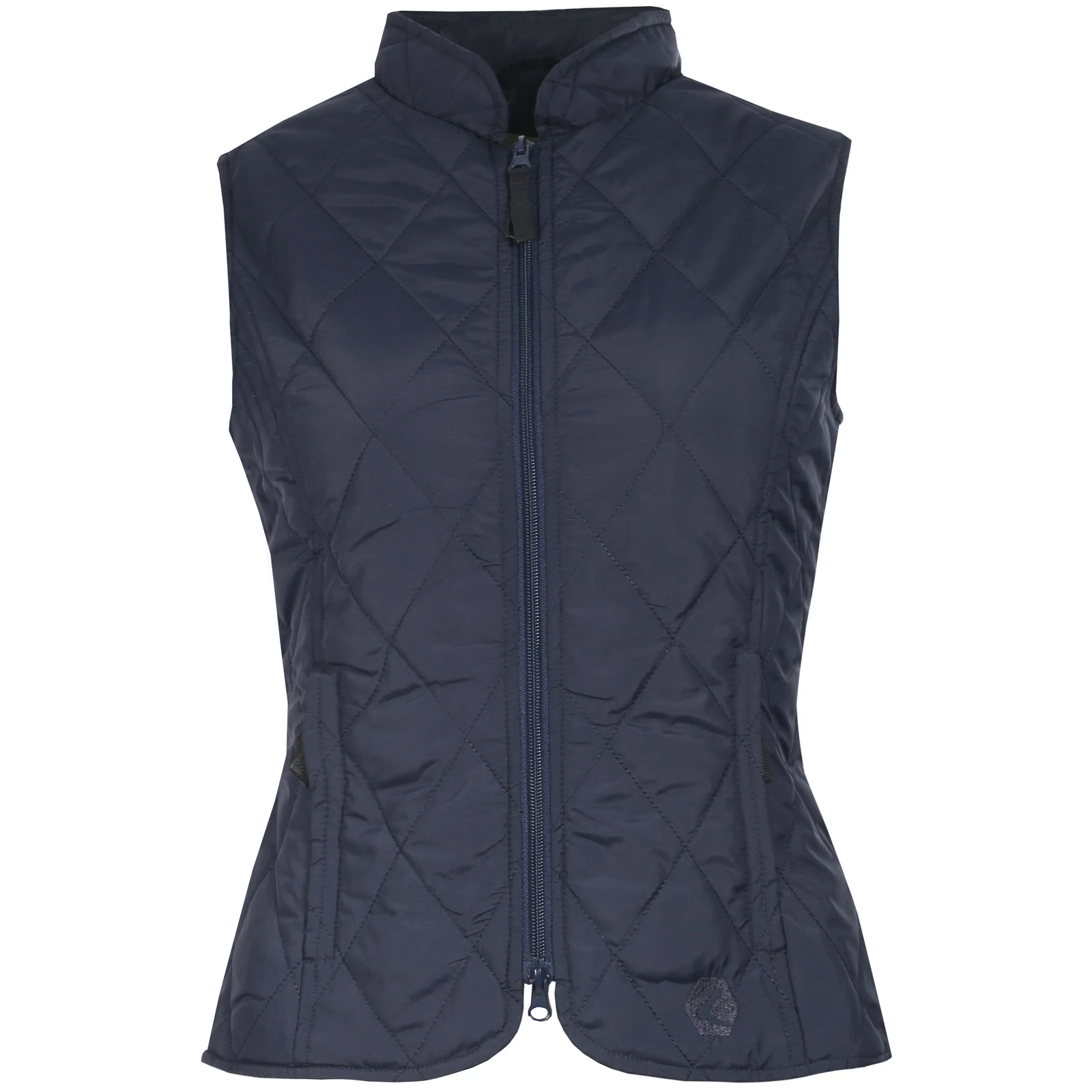 Horze Womens Classic Quilted Vest - Black 6 Horze Womens Classic Quilted Vest - Black - Image 4