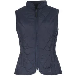 Horze Womens Classic Quilted Vest - Peacoat Dark Blue