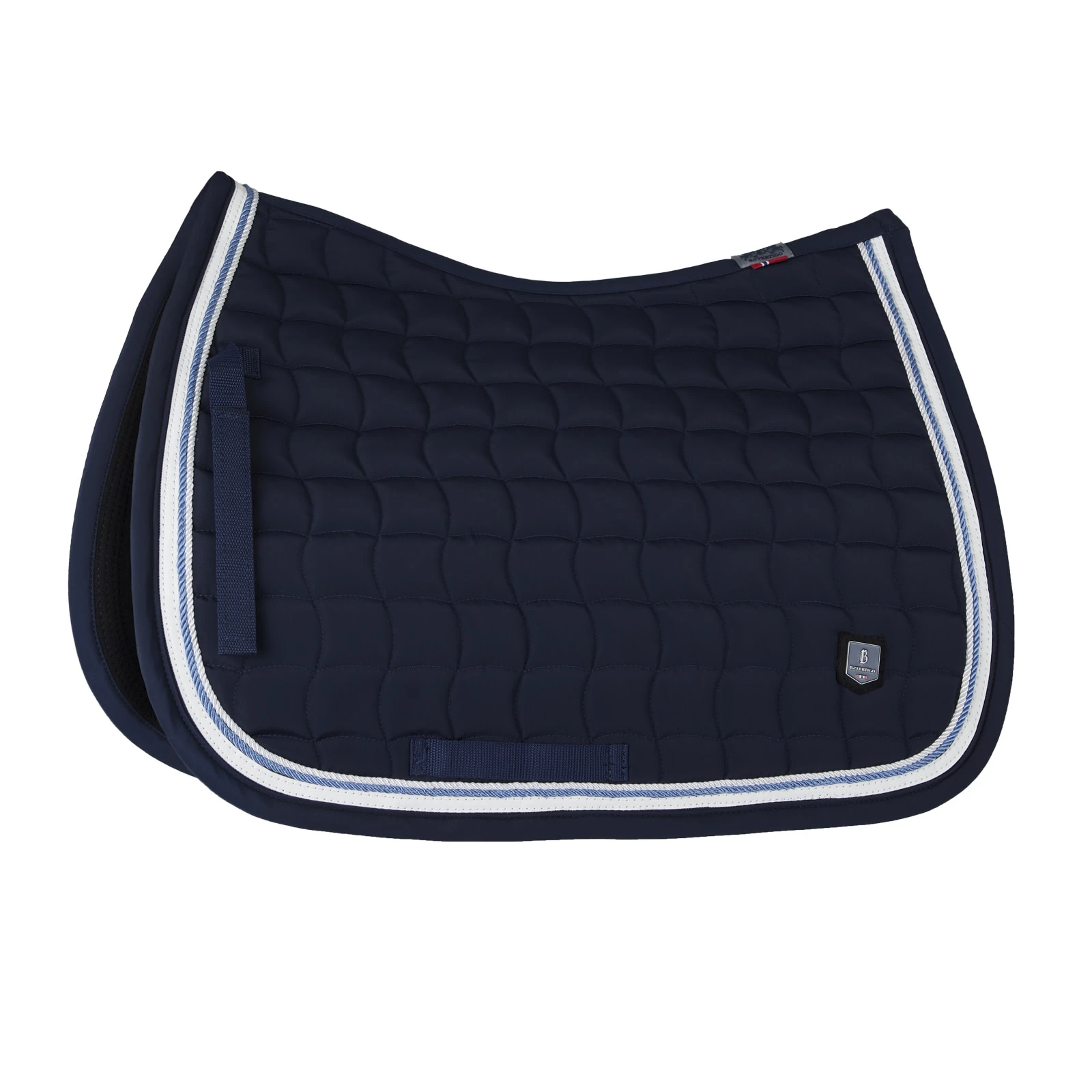 B Vertigo Cameron Double Corded All Purpose Saddle Pad - Fossil Brown 8 B Vertigo Cameron Double Corded All Purpose Saddle Pad - Fossil Brown - Image 6