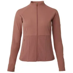 Equinavia Shop 57 Horze Ciandra Womens UV Pro Technical Training Jacket - Light Mahogany