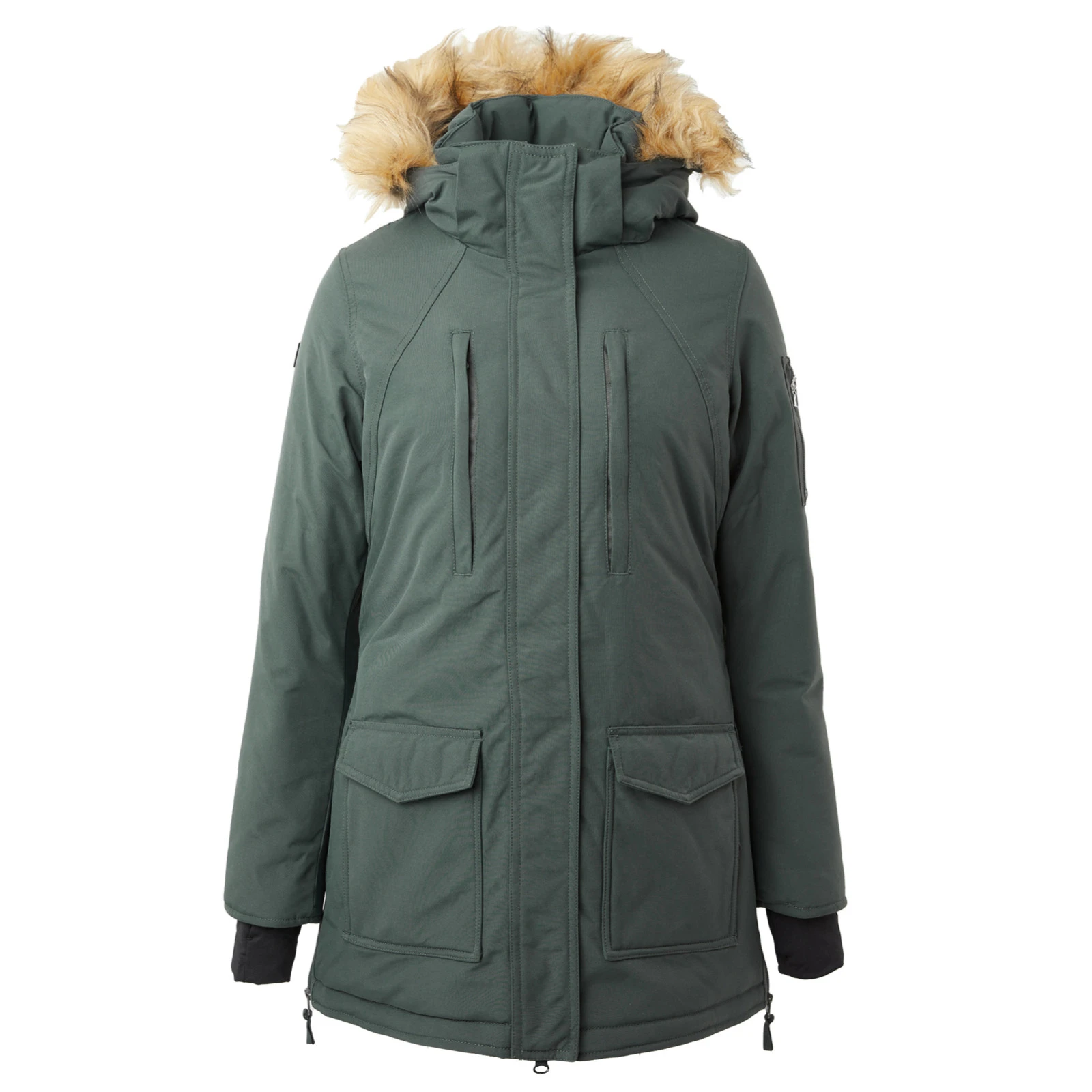 Horze Womens Brooke Long Parka Jacket - Urban Chic 3 Horze Womens Brooke Long Parka Jacket - Urban Chic