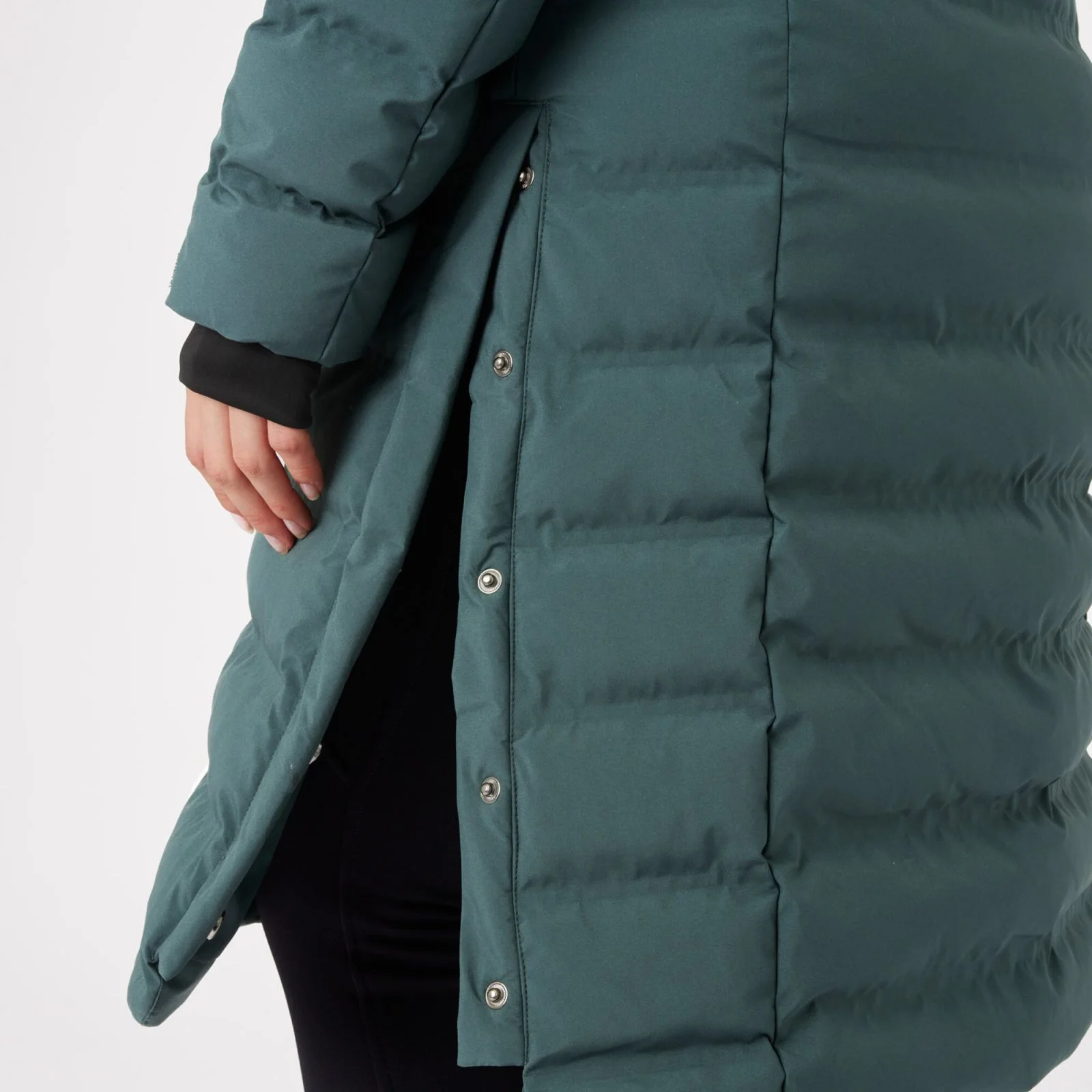 B Vertigo Celeste Womens Waterproof Parka Jacket - Jungle Green 5 B Vertigo Celeste Womens Waterproof Parka Jacket - Jungle Green - Image 3