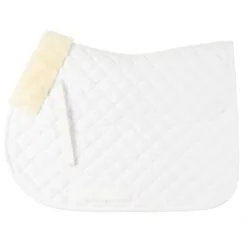 Equinavia Oslo All Purpose Ultra Fleece Square Pad - White/Ivory White