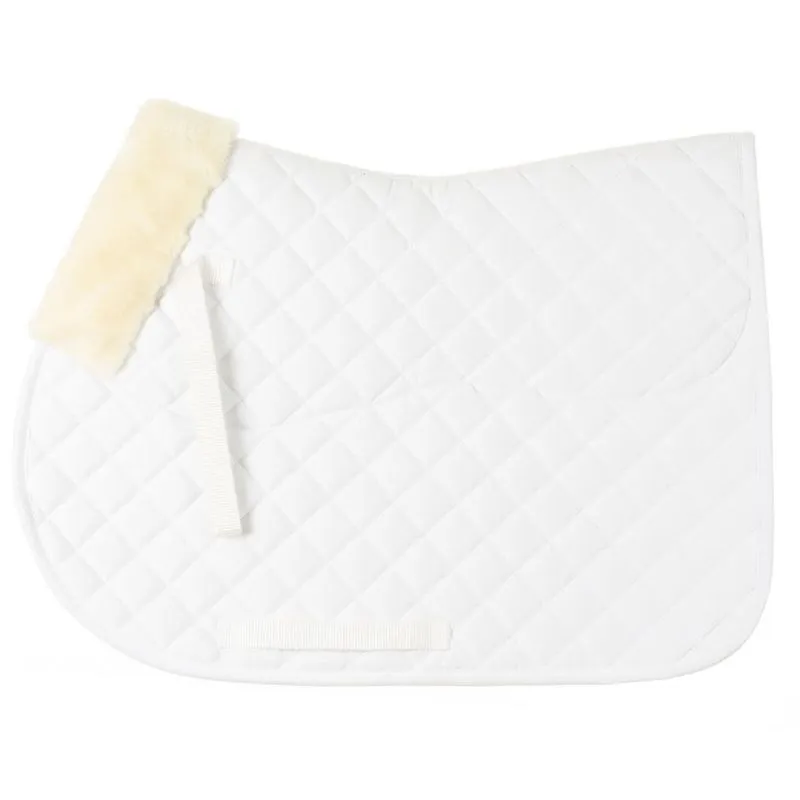 Equinavia Oslo All Purpose Ultra Fleece Square Pad - White/Ivory White 3 Equinavia Oslo All Purpose Ultra Fleece Square Pad - White/Ivory White