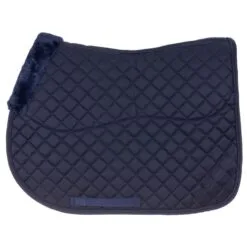 Equinavia Oslo All Purpose Ultra Fleece Square Pad - Navy/Navy