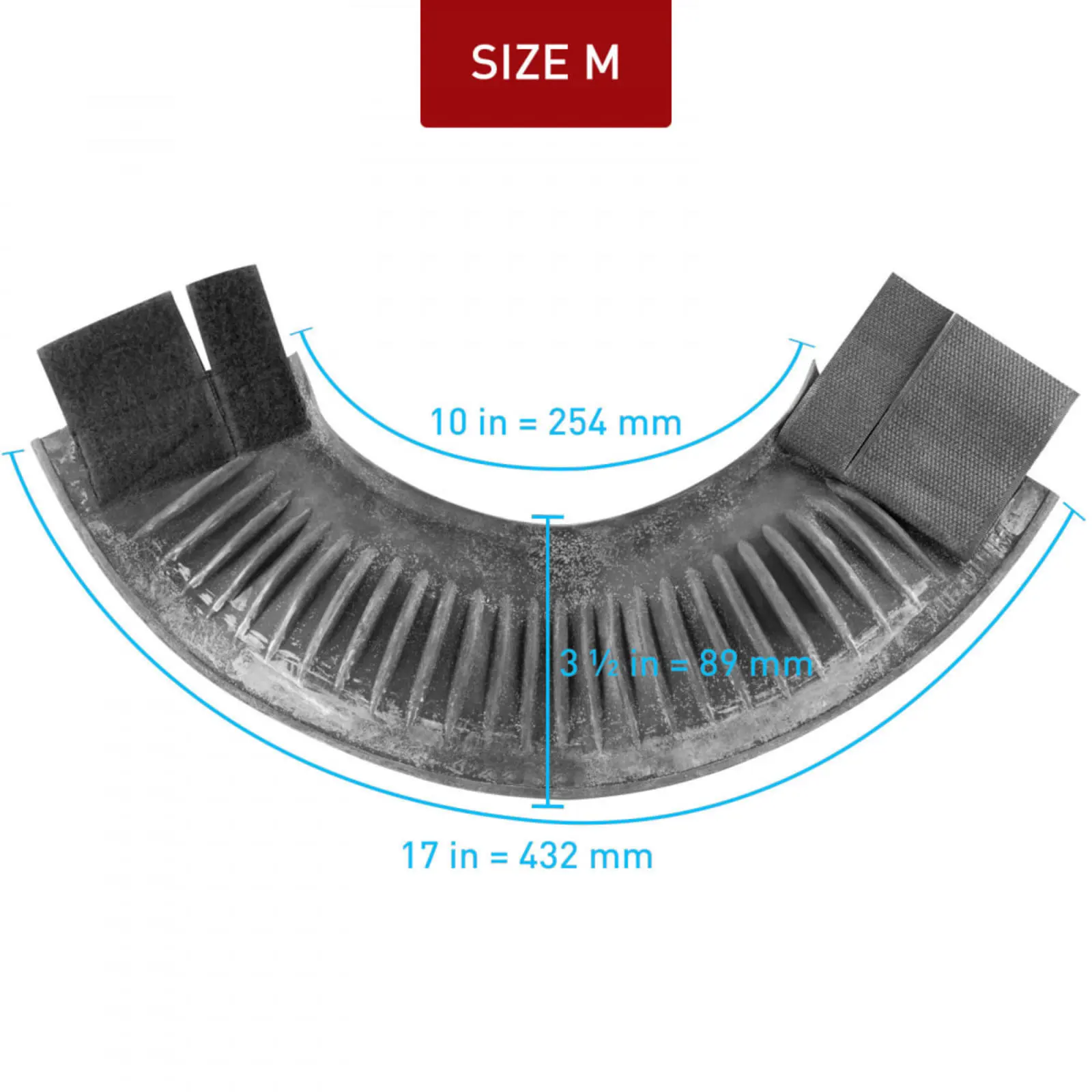 Horze No Turn Heavy Duty Bell Boots - Black 9 Horze No Turn Heavy Duty Bell Boots - Black - Image 7