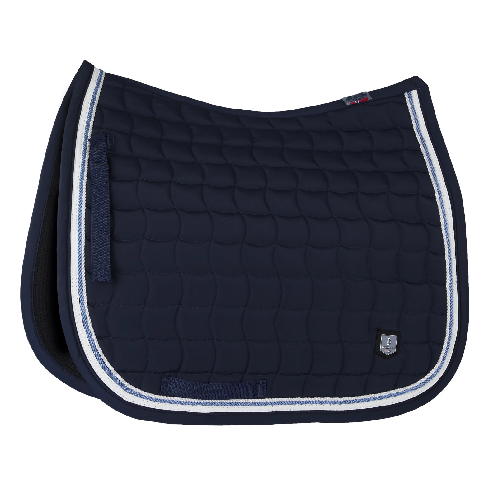 B Vertigo Cameron Double Corded Dressage Saddle Pad - Pink Chalk 7 B Vertigo Cameron Double Corded Dressage Saddle Pad - Pink Chalk - Image 5