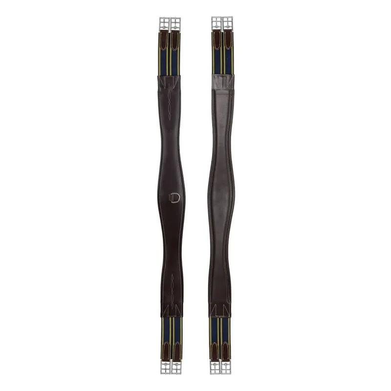 Equinavia Valkyrie Fancy Stitched Hunter Girth - Chocolate Brown 3 Equinavia Valkyrie Fancy Stitched Hunter Girth - Chocolate Brown