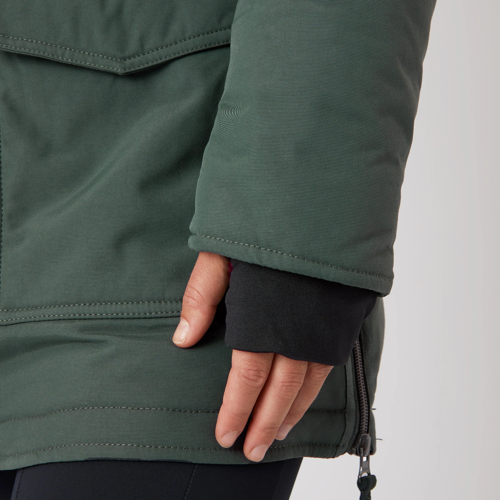 Horze Womens Brooke Long Parka Jacket - Urban Chic 6 Horze Womens Brooke Long Parka Jacket - Urban Chic - Image 4