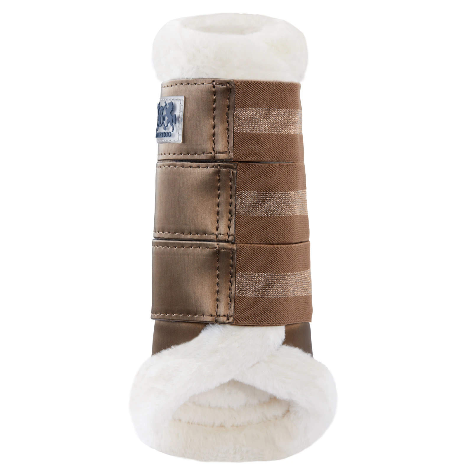 B Vertigo Drew Fleece Lined Brushing Boots - Cub Brown 6 B Vertigo Drew Fleece Lined Brushing Boots - Cub Brown - Image 4