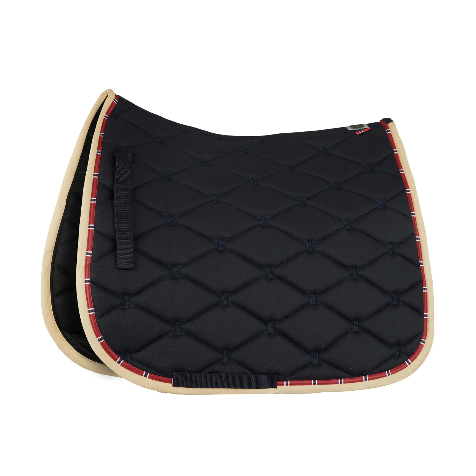 B Vertigo Amory Dressage Saddle Pad - Dark Navy 3 B Vertigo Amory Dressage Saddle Pad - Dark Navy