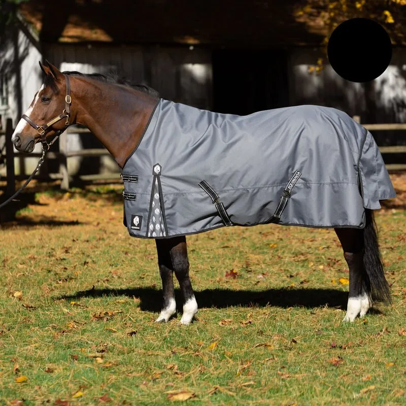 Equinavia Arktis Regular Neck Turnout Sheet - Carbon Gray 3 Equinavia Arktis Regular Neck Turnout Sheet - Carbon Gray