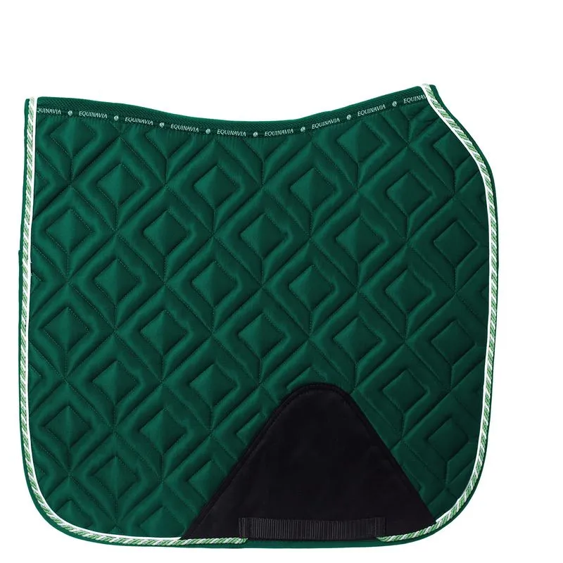 Equinavia Stockholm NordicAir Dressage Pad - Hunter Green 3 Equinavia Stockholm NordicAir Dressage Pad - Hunter Green