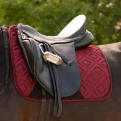 Equinavia Stockholm NordicAir Dressage Pad - Wine Red