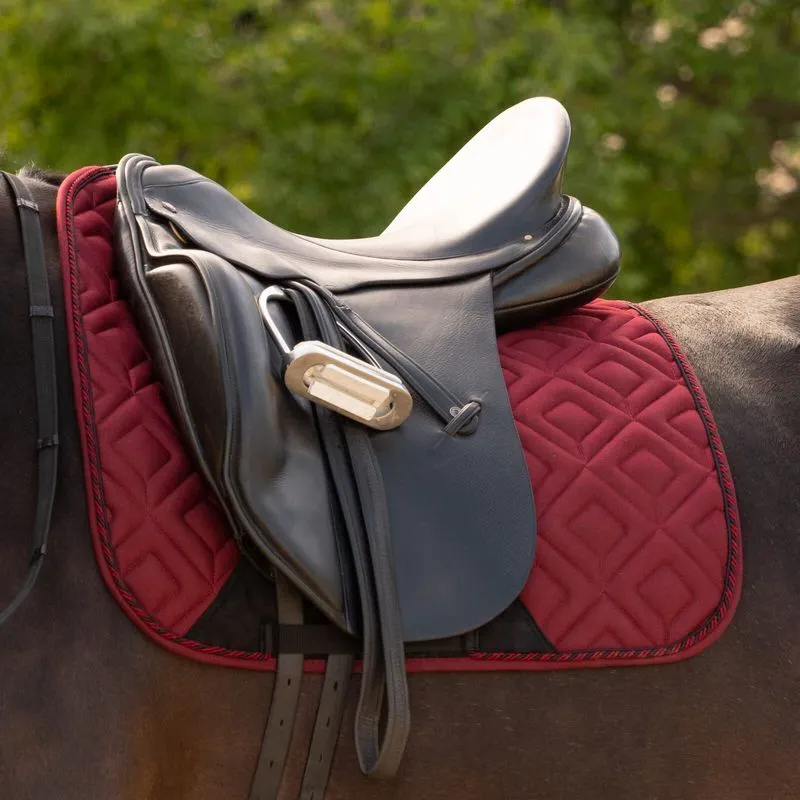 Equinavia Stockholm NordicAir Dressage Pad - Wine Red 3 Equinavia Stockholm NordicAir Dressage Pad - Wine Red