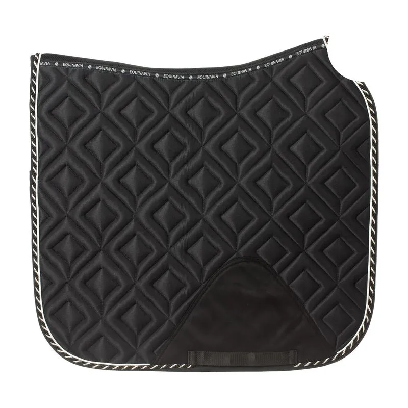 Equinavia Stockholm NordicAir Dressage Pad - Black 3 Equinavia Stockholm NordicAir Dressage Pad - Black
