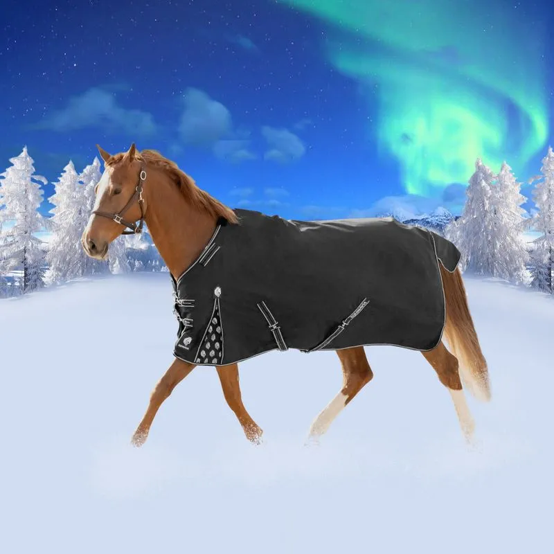 Equinavia Norse Light Weight Turnout Blanket 100g - Black 5 Equinavia Norse Light Weight Turnout Blanket 100g - Black - Image 3