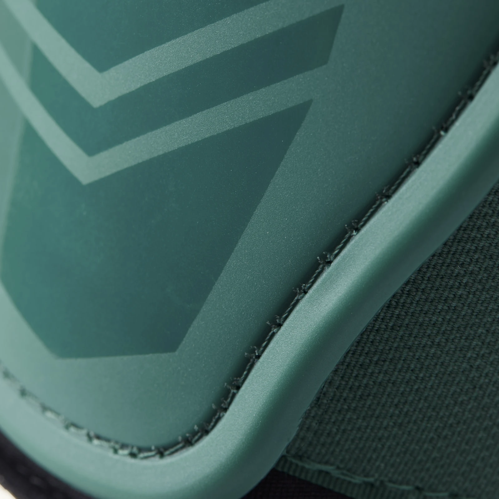 Horze Caliber Fleece Hind Fetlock Boots - Storm Green 6 Horze Caliber Fleece Hind Fetlock Boots - Storm Green - Image 4