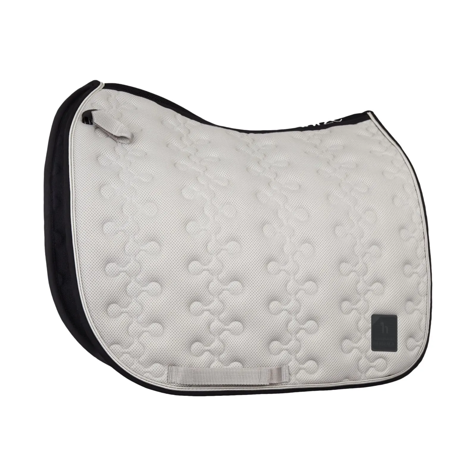 Horze Smoky Twilight Air Mesh Dressage Saddle Pad - Quiet Grey 3 Horze Smoky Twilight Air Mesh Dressage Saddle Pad - Quiet Grey