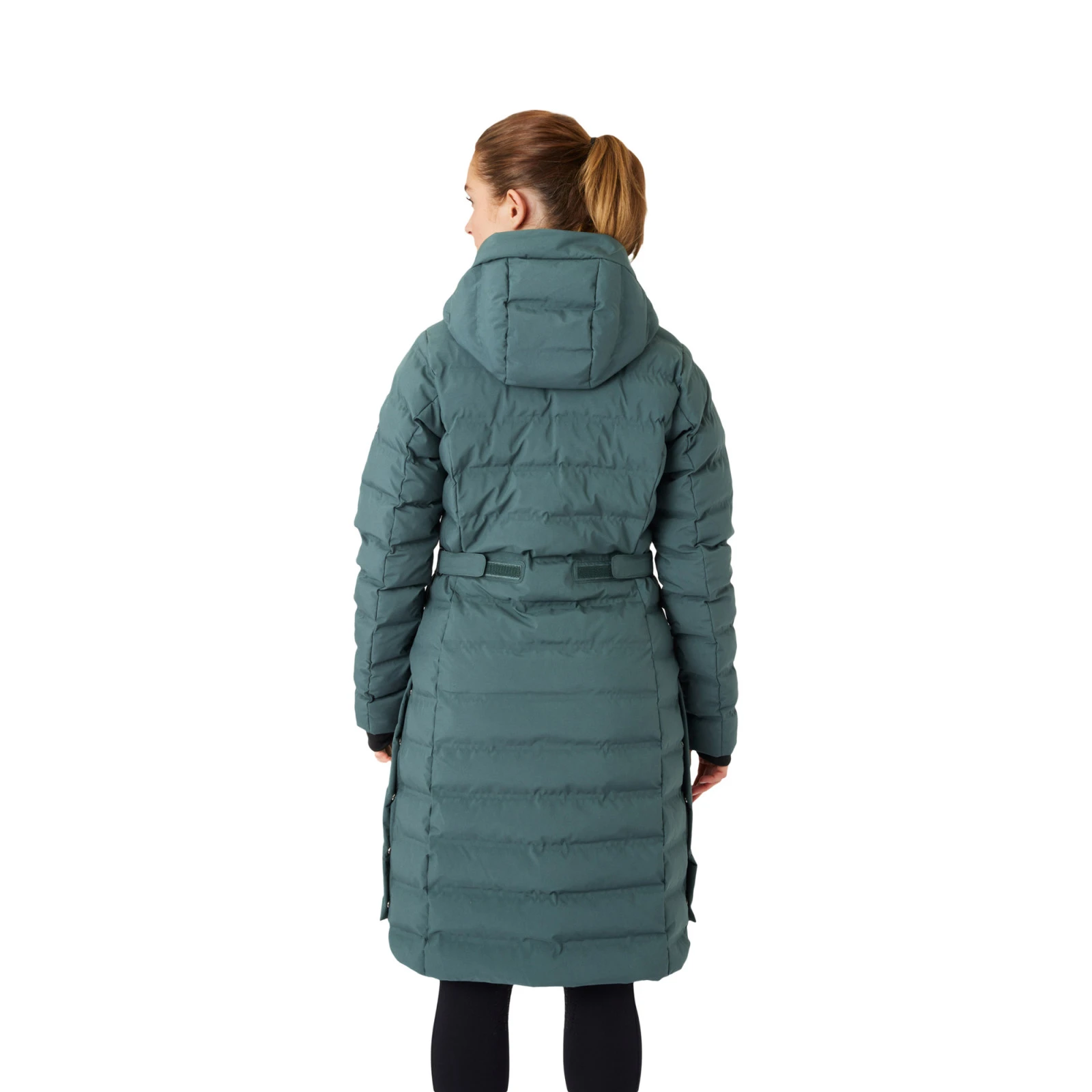 B Vertigo Celeste Womens Waterproof Parka Jacket - Jungle Green 6 B Vertigo Celeste Womens Waterproof Parka Jacket - Jungle Green - Image 4