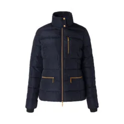 Horze Kiara Womens Padded Jacket - Dark Navy