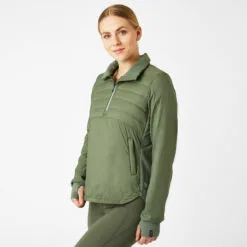 Horze Annika Womens Fleece Lined Pullover Jacket - Olivine Green -Equinavia Shop 734d5869 bf99 474d 990e 72d1845e53f433500 OVGR ad38668b155e6aca5313e12518cf94152dcaa987