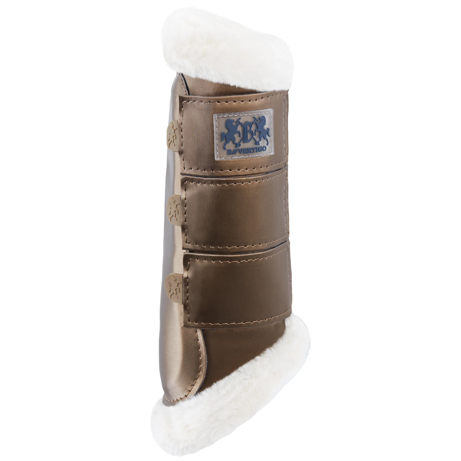 B Vertigo Drew Fleece Lined Brushing Boots - Cub Brown 8 B Vertigo Drew Fleece Lined Brushing Boots - Cub Brown - Image 6