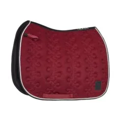 Horze Smoky Twilight Air Mesh Dressage Saddle Pad - Anemone Dark Pink
