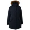 B Vertigo Gwyneth Womens Winter Parka Jacket - Dark Navy