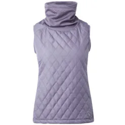Horze Riley Womens Hybrid Riding Vest - Grey Ridge Purple