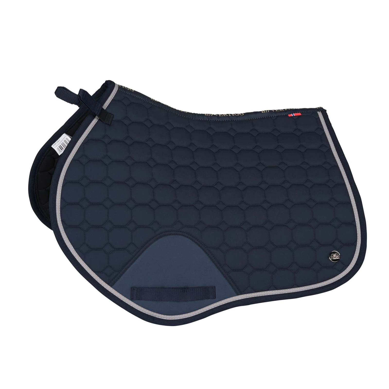 B Vertigo Zurich All Purpose Saddle Pad - Dark Navy 5 B Vertigo Zurich All Purpose Saddle Pad - Dark Navy - Image 3