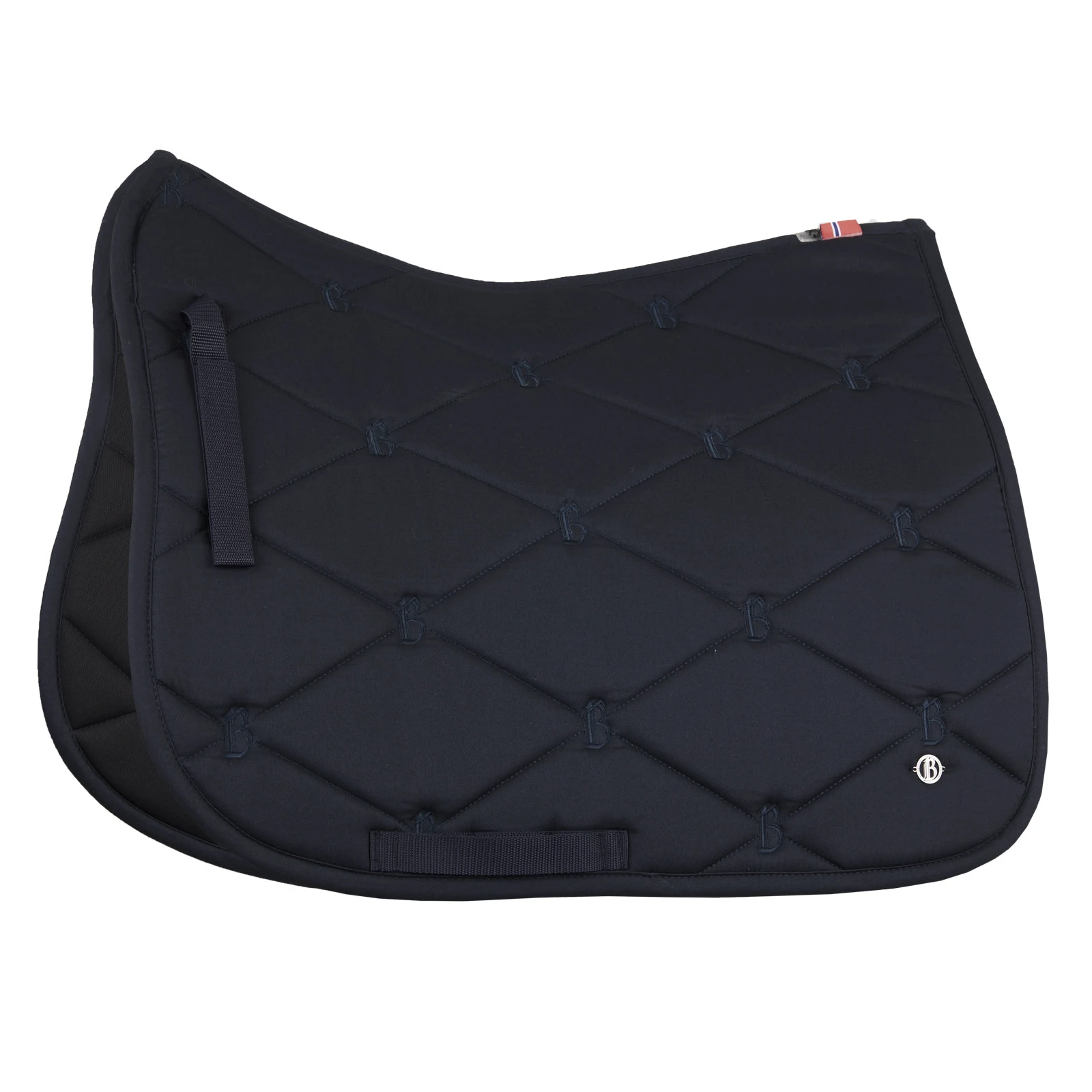B Vertigo Laurel Quick Dry Dressage Saddle Pad - Mineral Red 11 B Vertigo Laurel Quick Dry Dressage Saddle Pad - Mineral Red - Image 9
