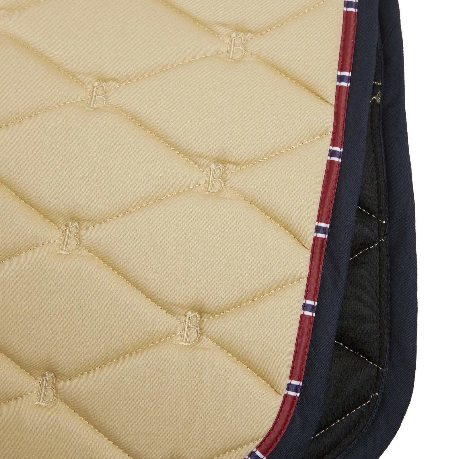 B Vertigo Amory Dressage Saddle Pad - Weathered Teak 5 B Vertigo Amory Dressage Saddle Pad - Weathered Teak - Image 3