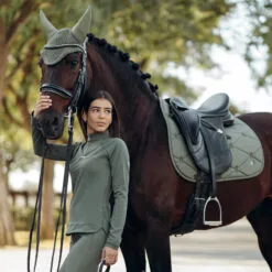 B Vertigo Laurel Quick Dry Dressage Saddle Pad - Wild Grass Green -Equinavia Shop 90ade51a dbba 4853 8f2e dc57be3bf07417399 WGGR 3489699b71ec1cfd17a52f6611fc5dc4ff28e45c