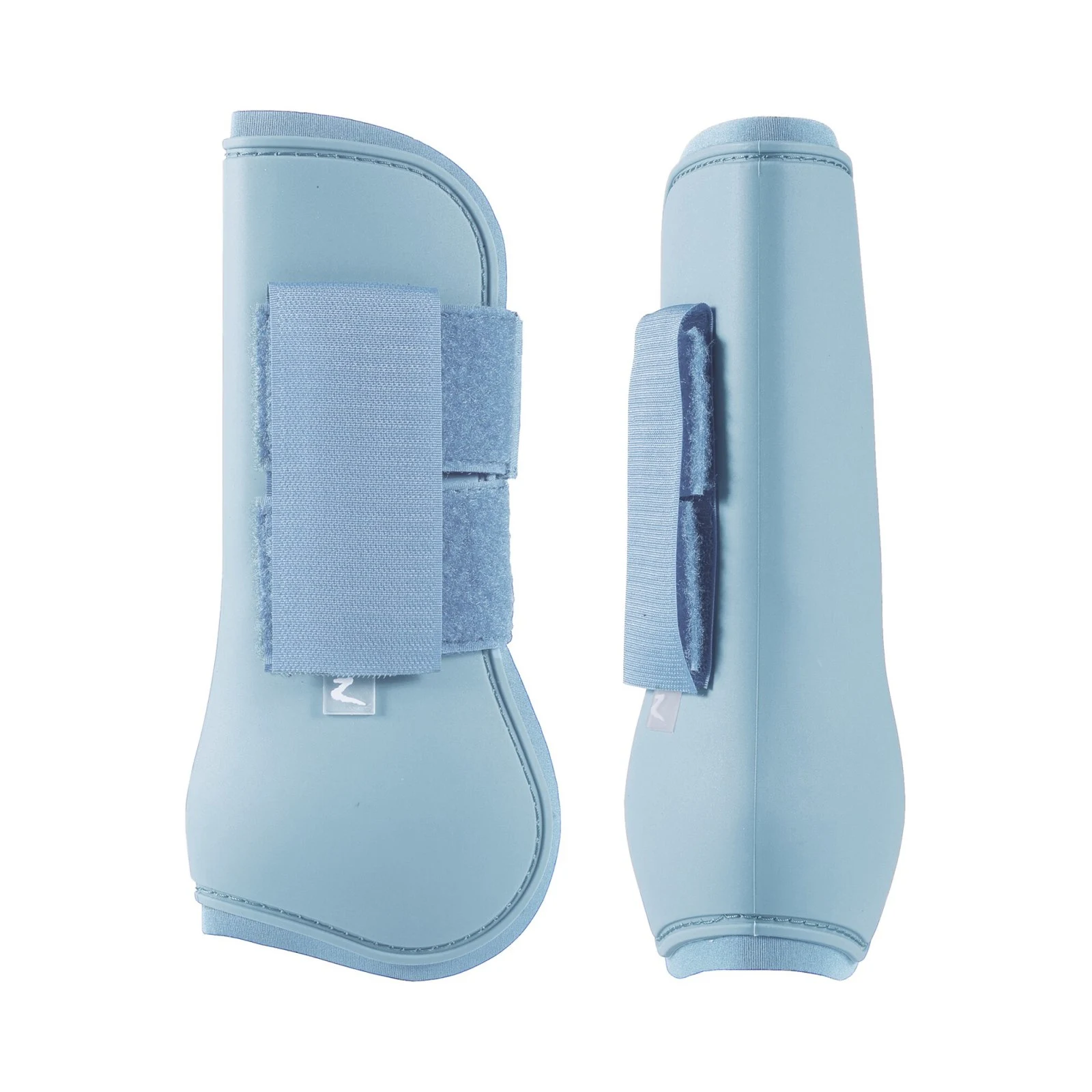 Horze Chicago Tendon Open Front Horse Boots - Cashmere Blue 7 Horze Chicago Tendon Open Front Horse Boots - Cashmere Blue - Image 5