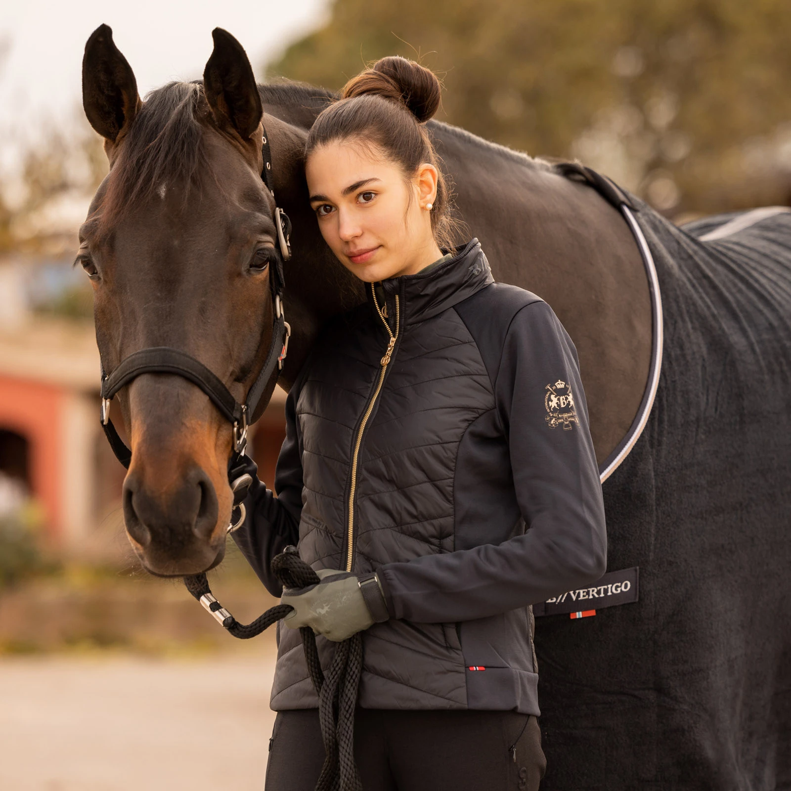 B Vertigo Jacqueline Womens Hybrid Jacket - Anthracite Grey 8 B Vertigo Jacqueline Womens Hybrid Jacket - Anthracite Grey - Image 6