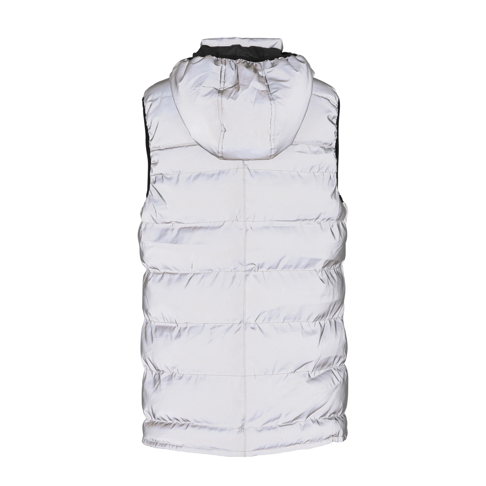 Horze Womens Reflective Padded Vest - Reflective Silver 14 Horze Womens Reflective Padded Vest - Reflective Silver - Image 12