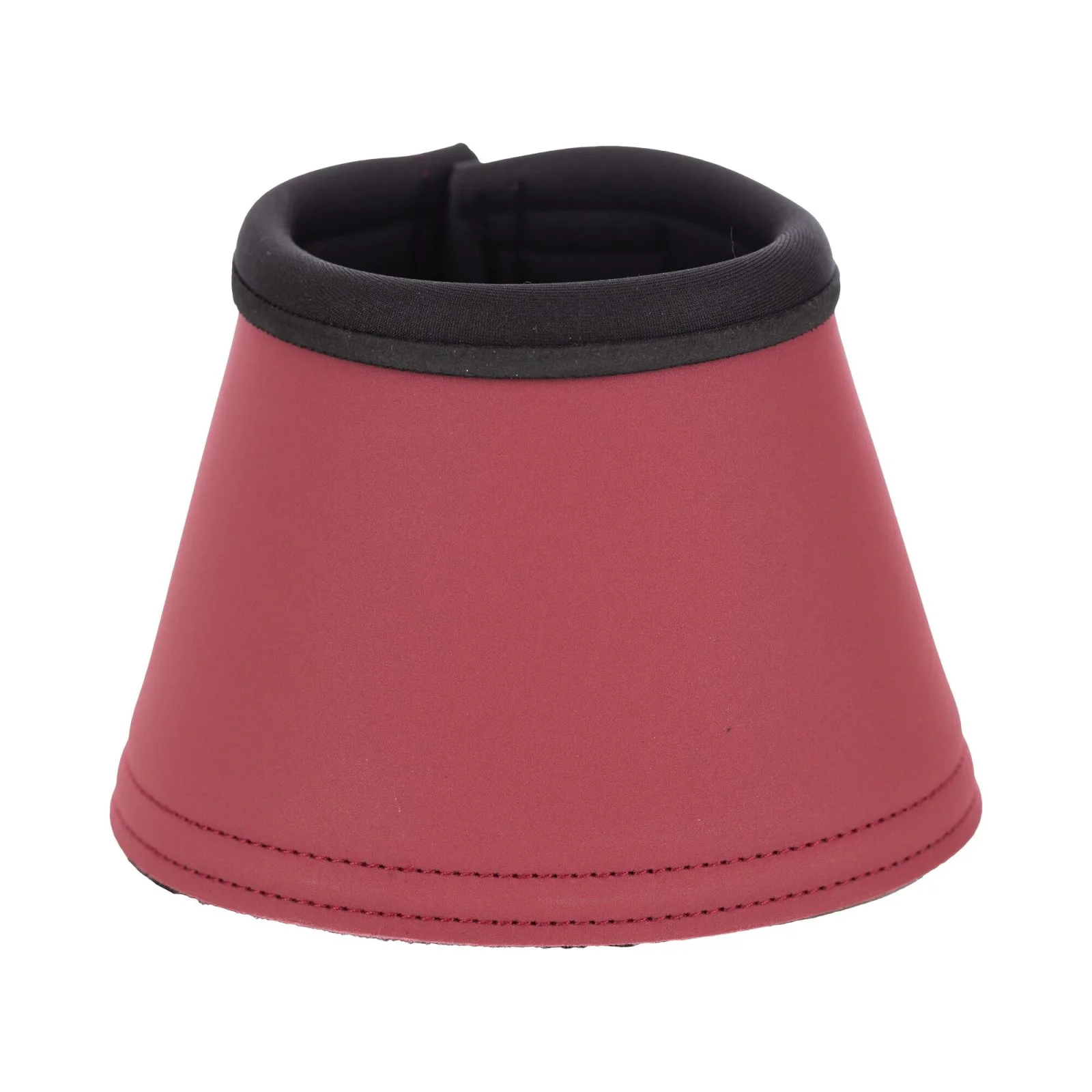 Horze Noir Neoprene Lined Bell Boots - Rhubarb Dark Red 7 Horze Noir Neoprene Lined Bell Boots - Rhubarb Dark Red - Image 5