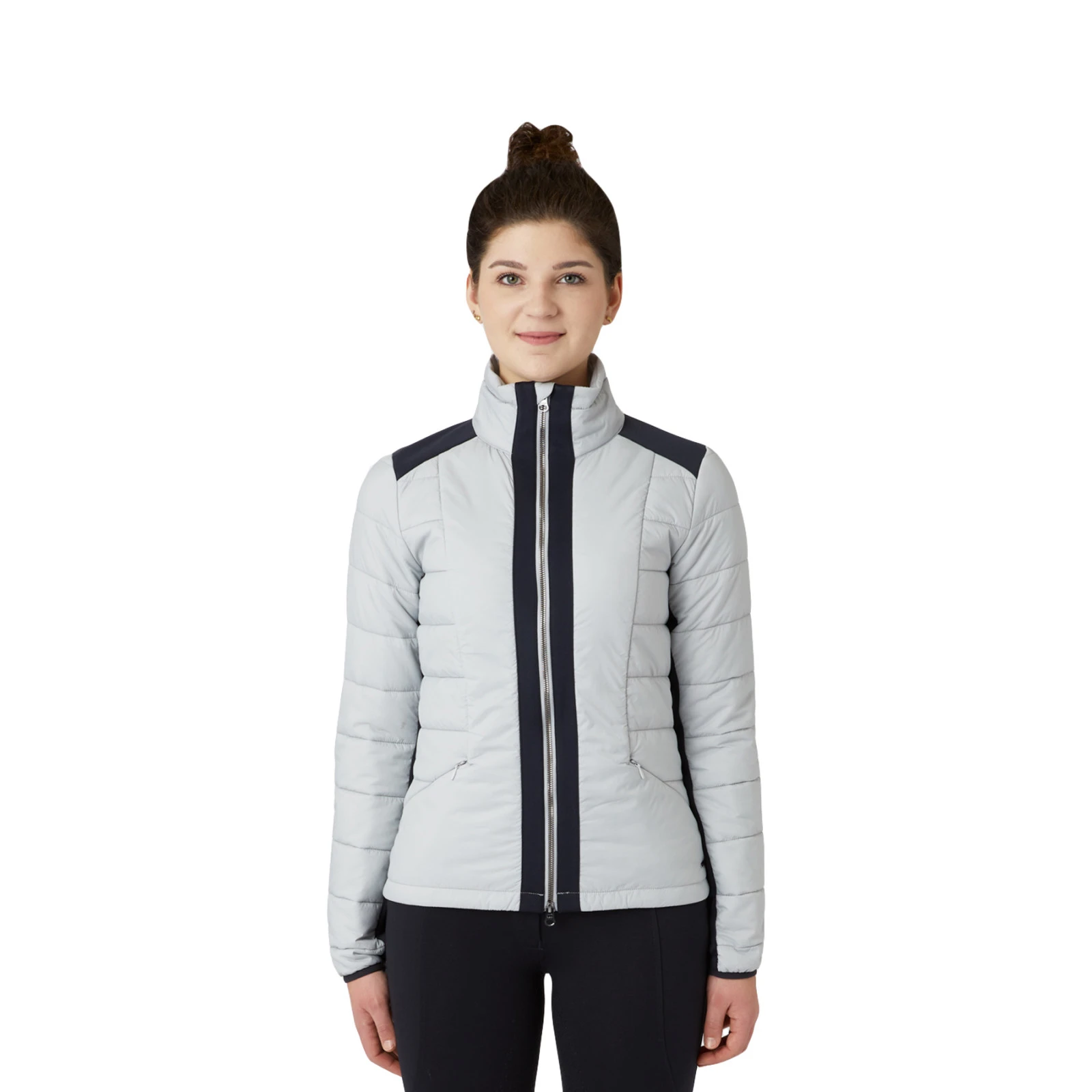 Horze Cameron Womens Hybrid Jacket - Harbour Mist 13 Horze Cameron Womens Hybrid Jacket - Harbour Mist - Image 11