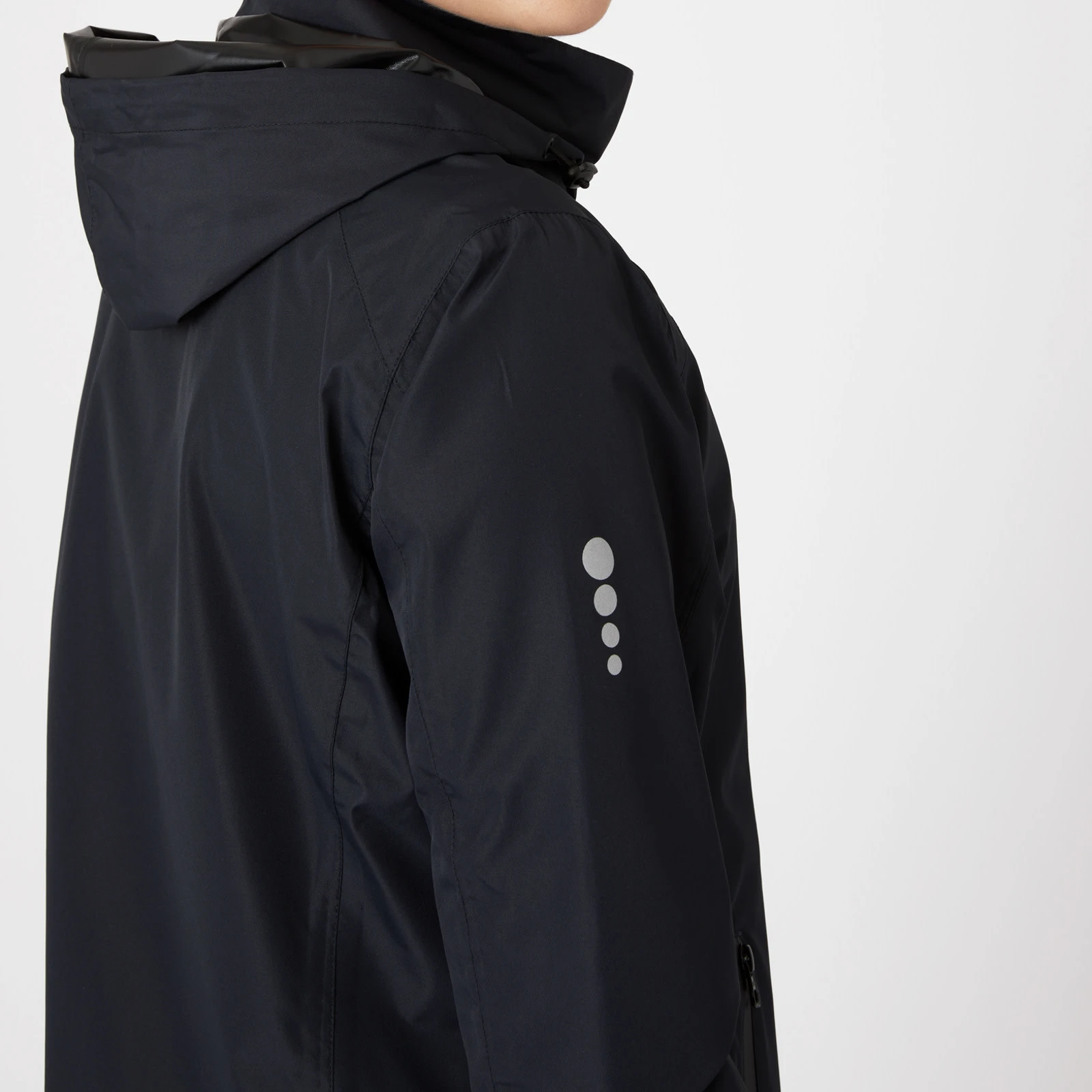 Horze Stella Waterproof Shell Jacket - Dark Navy 9 Horze Stella Waterproof Shell Jacket - Dark Navy - Image 7