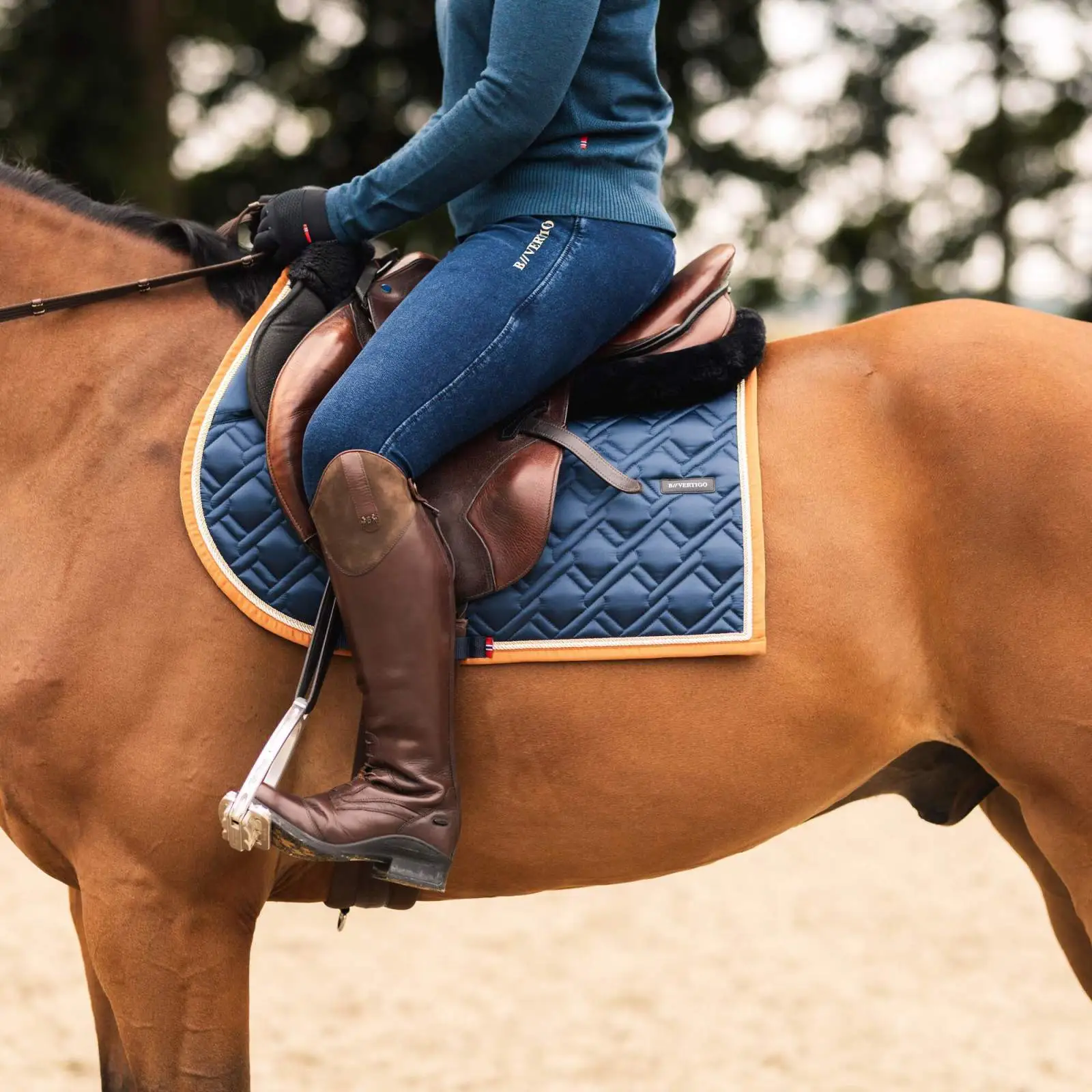 B Vertigo Evolve Jumping Pad With Anti Slip Padding - Reflecting Pond 6 B Vertigo Evolve Jumping Pad With Anti Slip Padding - Reflecting Pond - Image 4