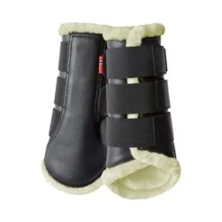 B Vertigo Wellington Fleece Lined Brushing Boots - Black