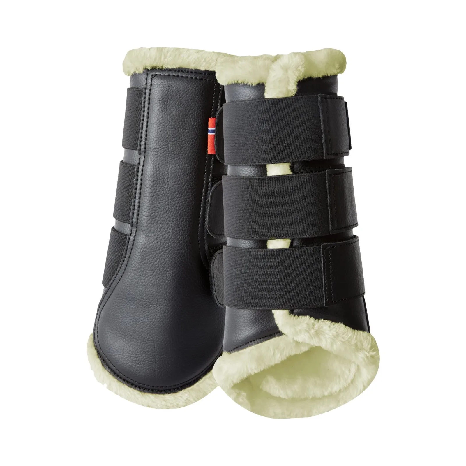 B Vertigo Wellington Fleece Lined Brushing Boots - Black 3 B Vertigo Wellington Fleece Lined Brushing Boots - Black