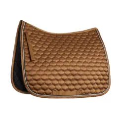Horze Sandnes Dressage Saddle Pad - Caramel Cafe