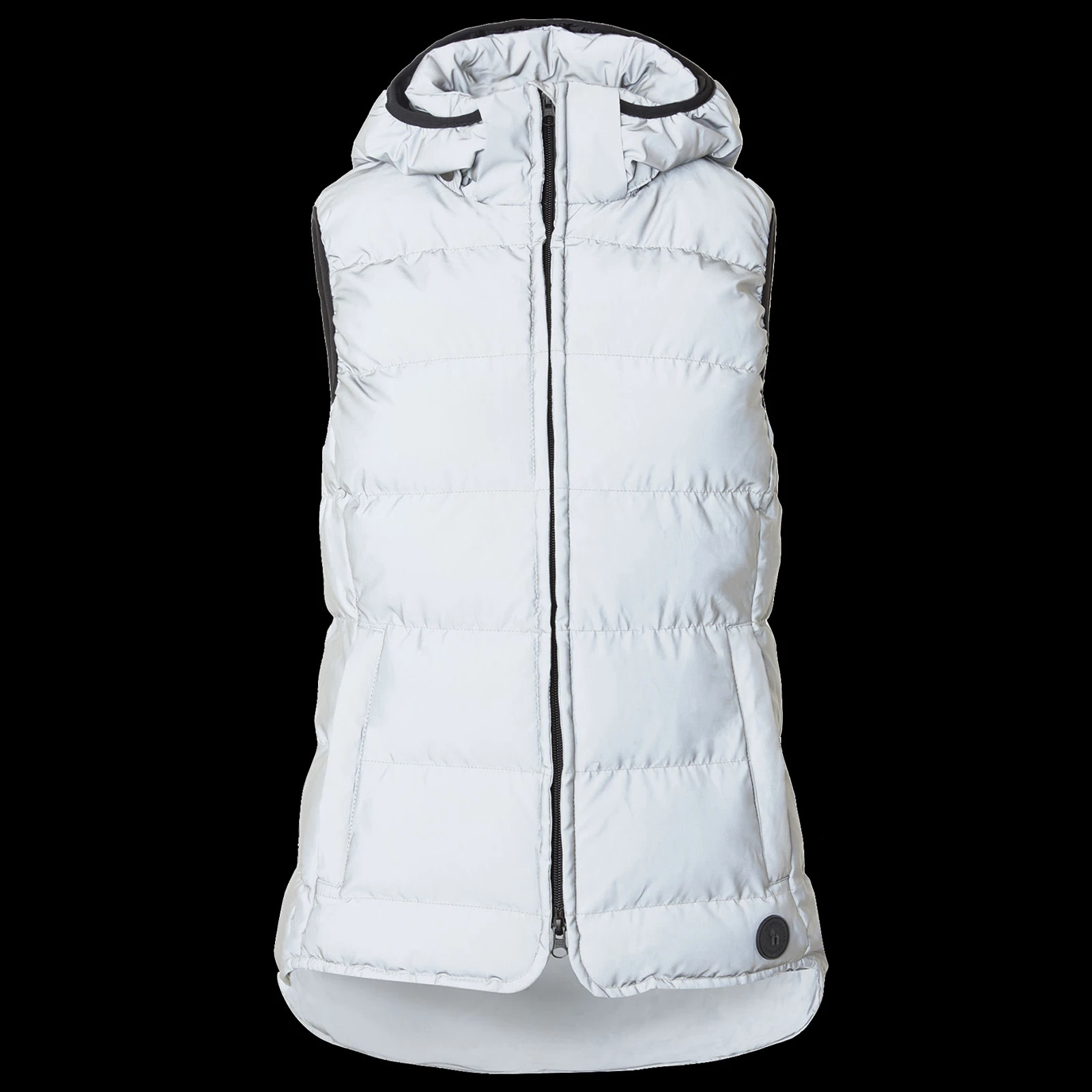Horze Womens Reflective Padded Vest - Reflective Silver 16 Horze Womens Reflective Padded Vest - Reflective Silver - Image 14