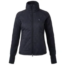 Horze Zoe Womens Lightweight Padded Jacket - Dark Navy