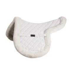 Equinavia Eidsvoll Ultra Fleece Trimmed Show Pad - White