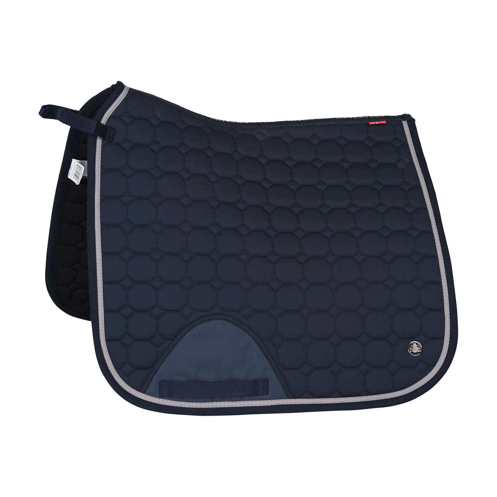 B Vertigo Zurich Dressage Saddle Pad - White 5 B Vertigo Zurich Dressage Saddle Pad - White - Image 3